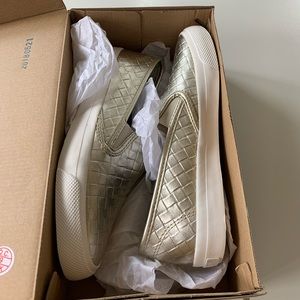 Sperry Seaside Weave Platinum